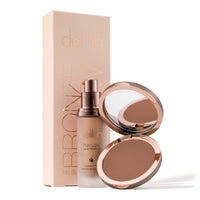 Bronze and Glow Collection | Bronzer & Pure Light Liquid Illuminator